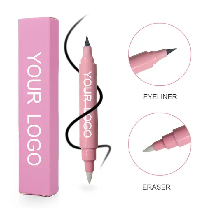 Double ended eyeliner with eraser