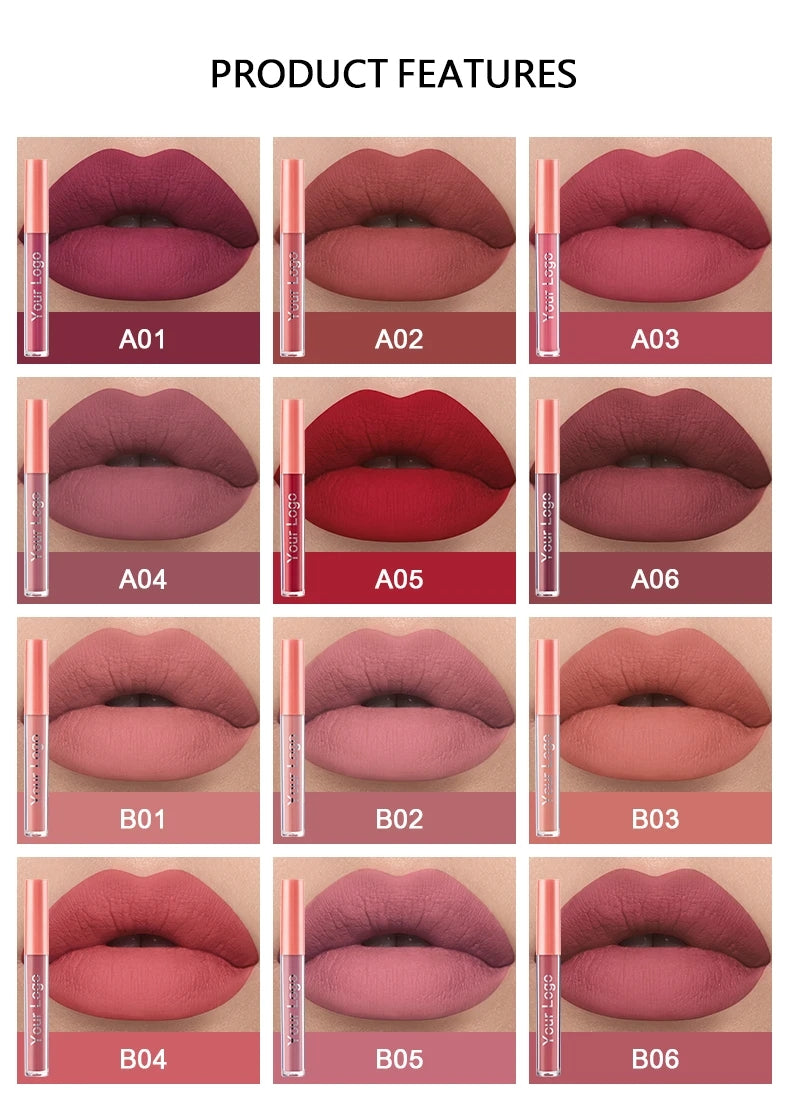 Matte Lipstick 6PCS Set